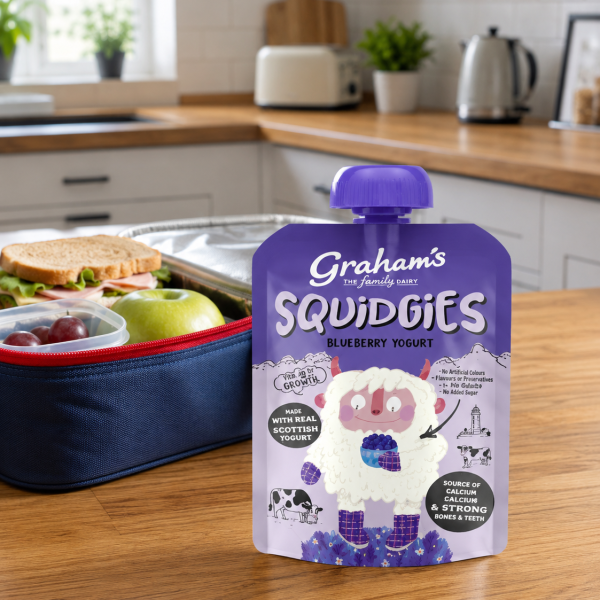 Squidgies Blueberry Yoghurt Pouch 100g